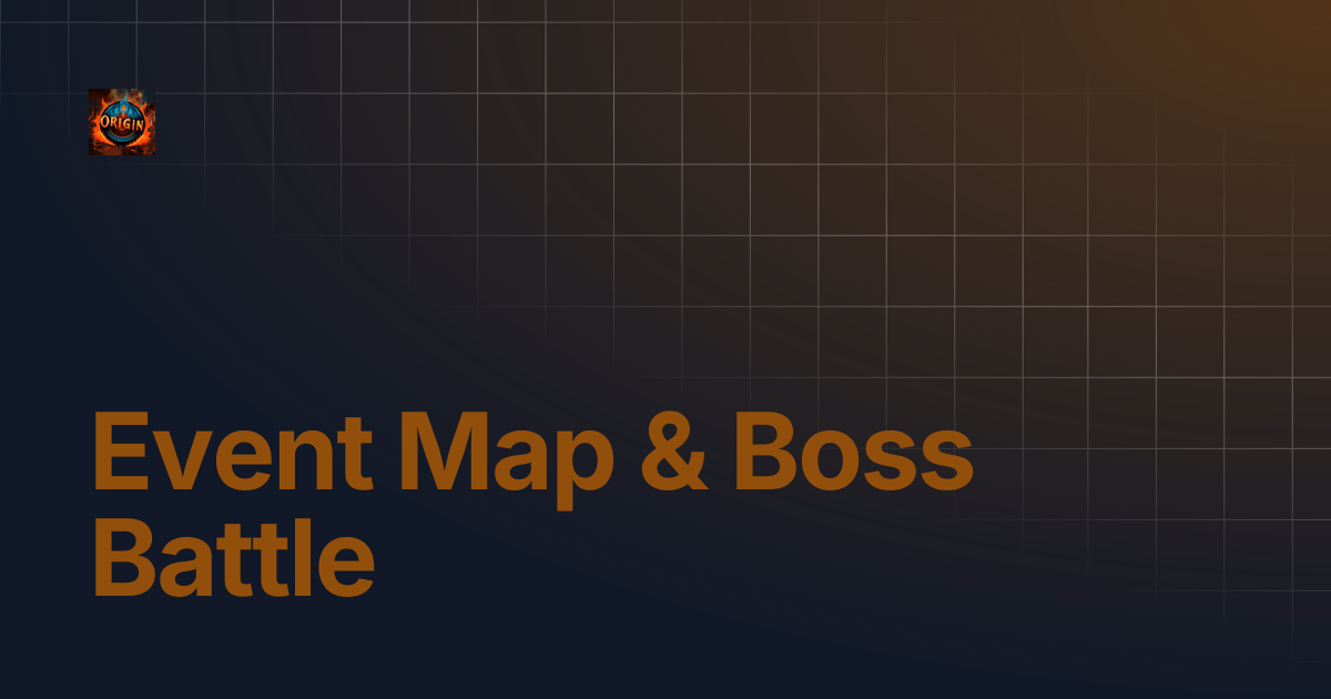 Event Map & Boss Battle | OriginMU